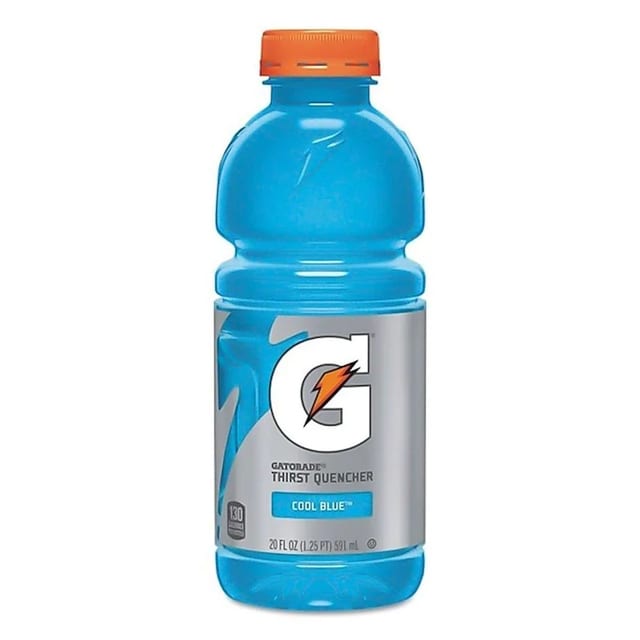 Gatorade Cool Blue - 20oz Bottle.